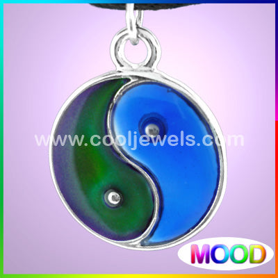 Yin yang mood necklace color meanings sales