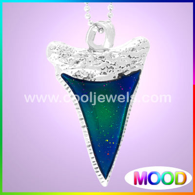 Shark tooth deals mood necklace